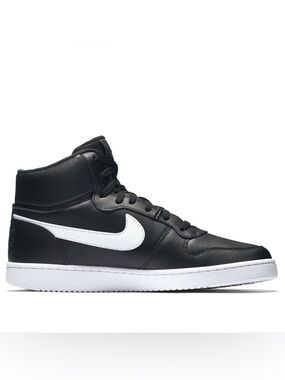 🆕 Nike Ebernon Mid Black White Men’s Size 11 Sneakers NWT Classic High Top